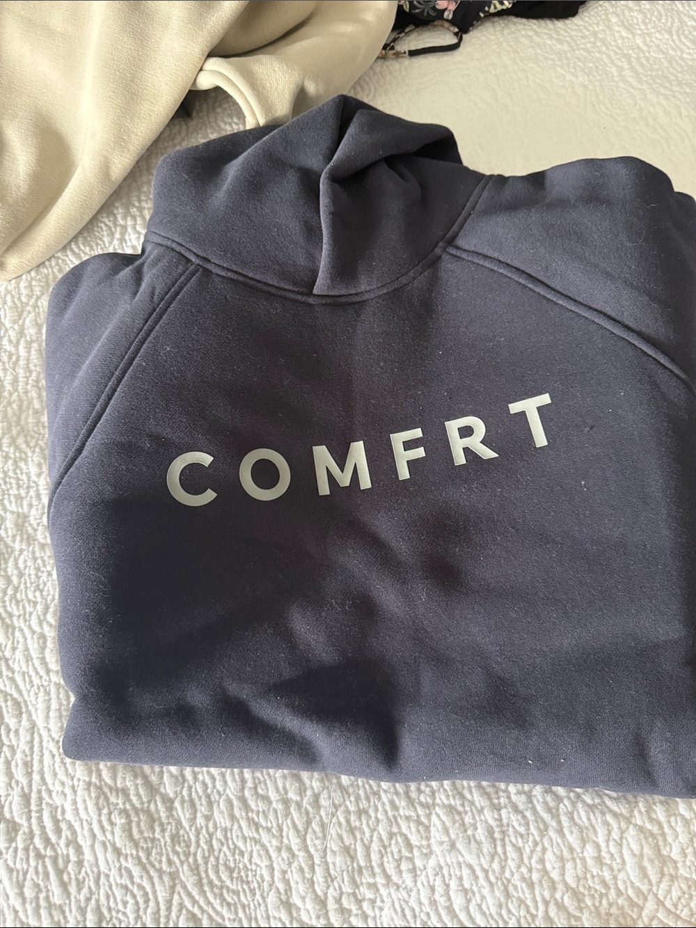 Comfrt-Branded Men's Navy Turtleneck Sweater